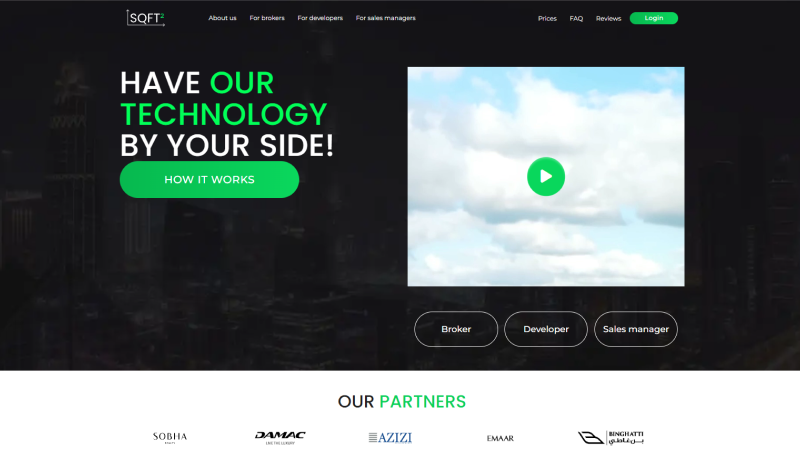 Sqftbrokertools - Сервис продажи недвижимости в Дубае
